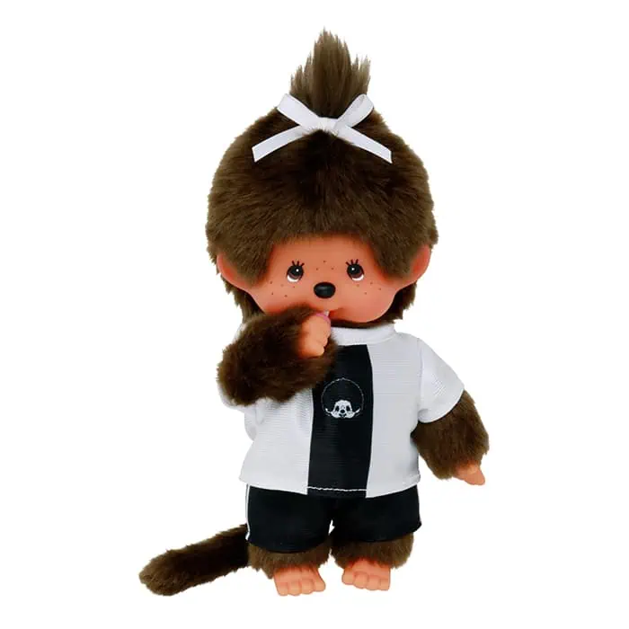 Soccer Girl Germany Monchhichi plush doll